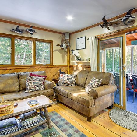 Rustic Searsport Cabin Loft And Sunroom On 10 Acres Luaran gambar